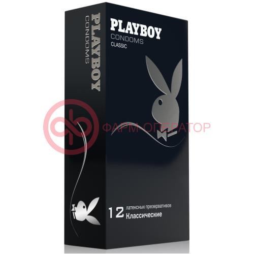 Плейбой презерватив классический classic №12 [playboy]